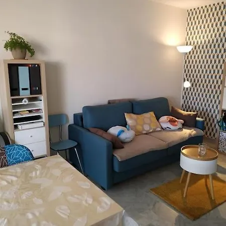 Апартаменты Le Silvaplana : 4 Prs, 300 M Plages, Parking Антиб